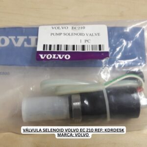 VÁLVULA SELENOID VOLVO EC 210 REF: KDRDE5K MARCA: VOLVO 