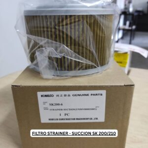 Filtro Strainer de Succión SK 200/210 Kobelco