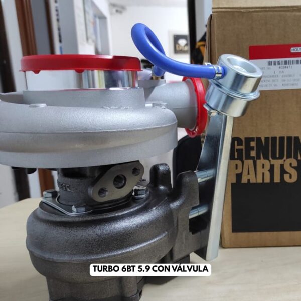 Turbo 6bt 5.9 con válvula