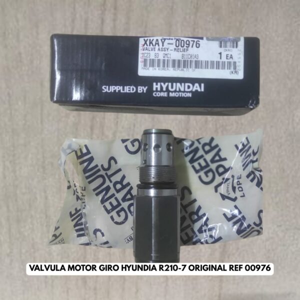 VALVULA MOTOR GIRO HYUNDIA R210-7 ORIGINAL REF 00976