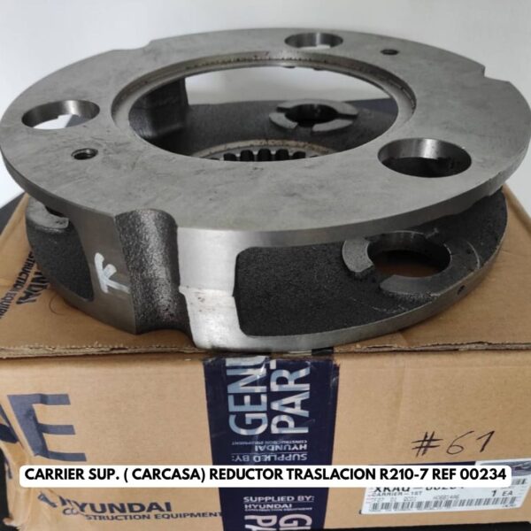 Carrier Superior (carcasa) Reductor Traslación R210-7 ref 00234