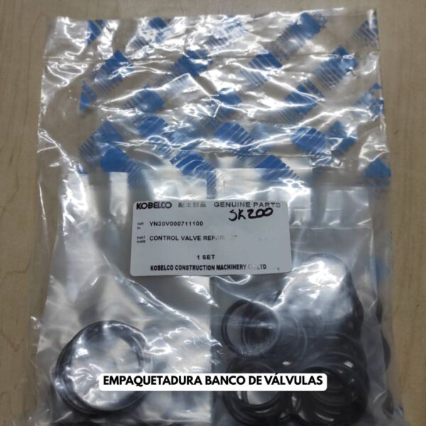 Empaquetadura banco de válvulas