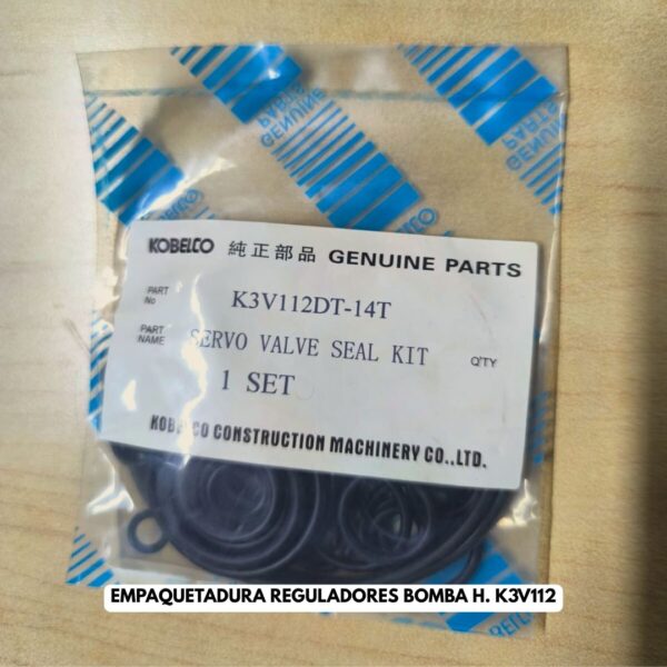 Empaquetadura reguladores bomba h. K3v112