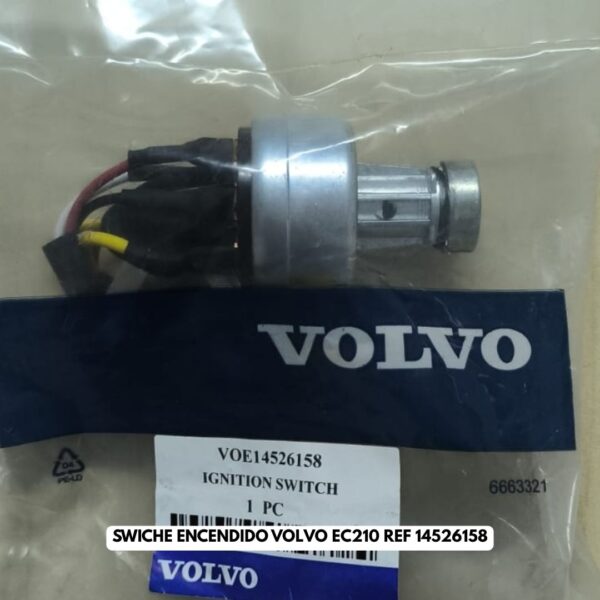 Swiche encendido Volvo ec210 ref 14526158